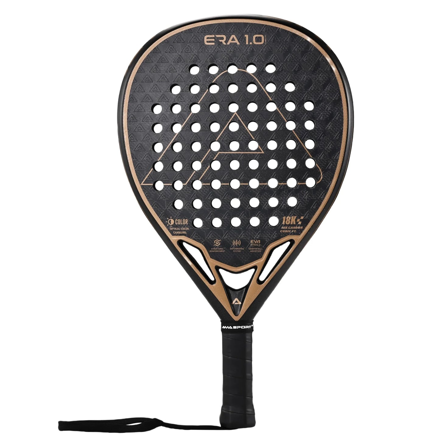 Ready to Ship AMA Sport 2025 New Arrival High Performance 18K/Ti Padel Racket