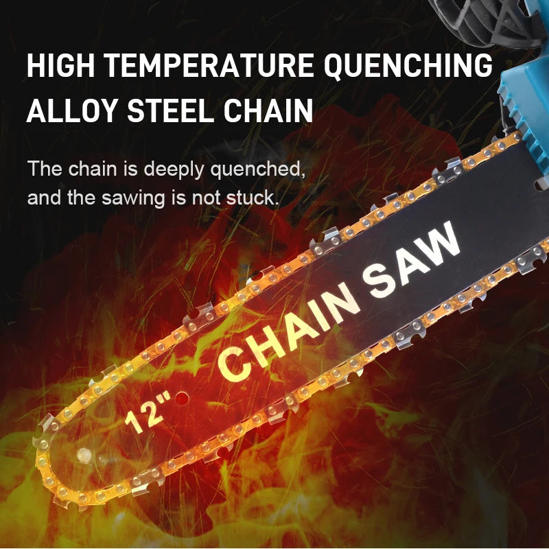 2025 DTW-SAW10215 725W 12 Inch Chain Electric Tree Saw