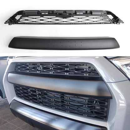2PCS PZ323-35056 Front Grille for Toyota 4Runner TRD PRO 2014-2019 PZ327-35053 Car Grille With Logo