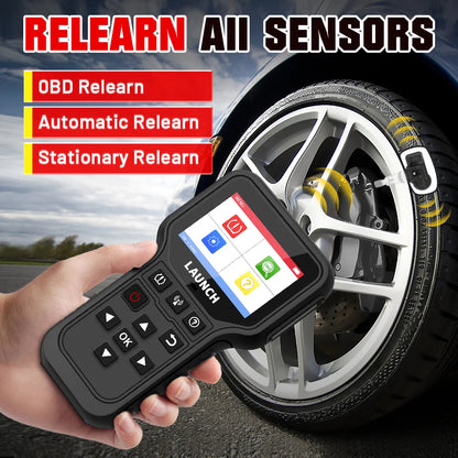 2025 New LAUNCH CRT5011E TPMS Relearn Tool Read&Program LTR-01 Sersors (315/433MHz) Reset TPMS
