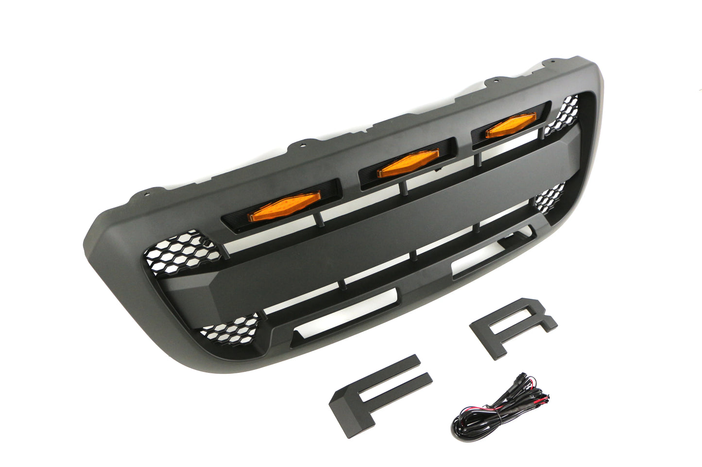 2004-2011 Auto Part Car Grill Front Grille With Lights Fit for Ford Ranger