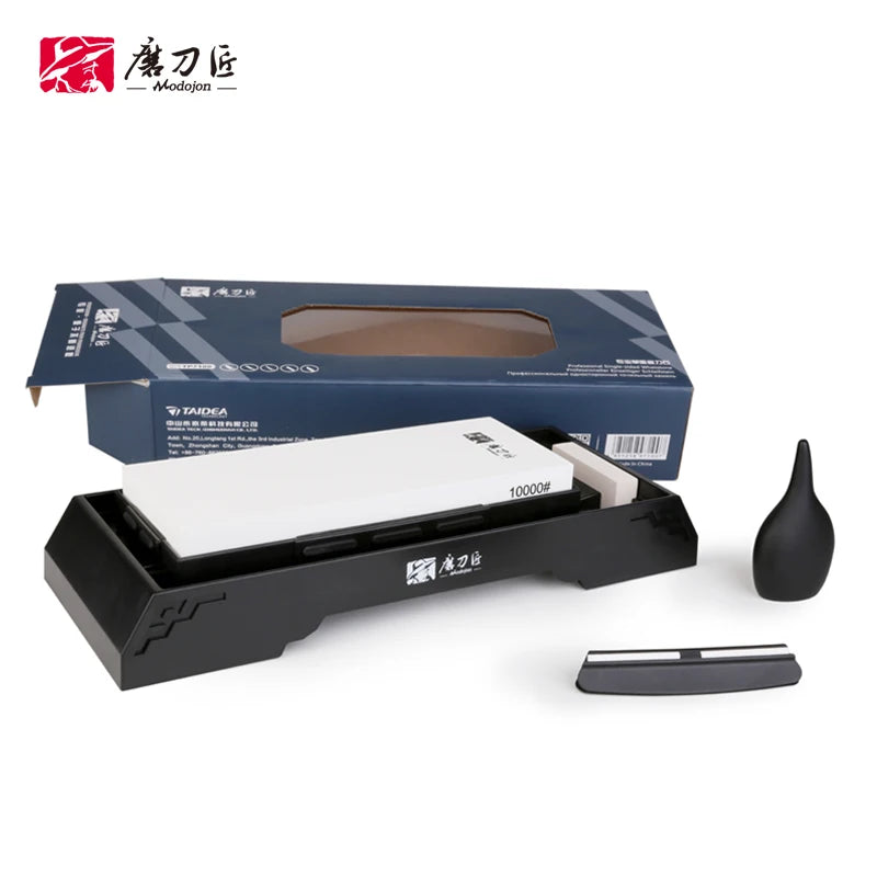 TG9100 GRINDER 10000 Mesh Single Side Whetstone Grindstone Set for Kitchen Household TG9100