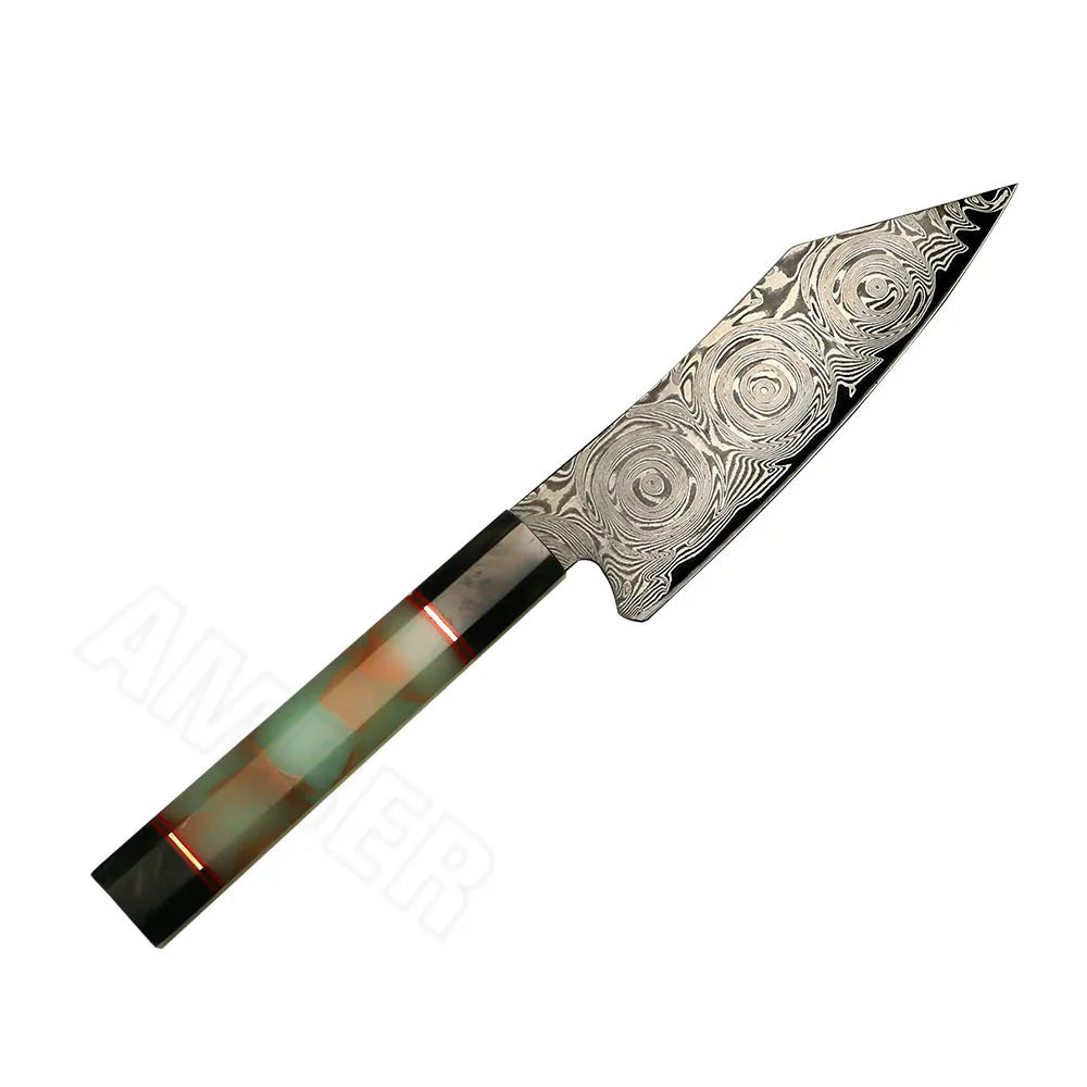 Yangjiang Amber Private Black Blade VG10 Japanese Damascus Steel Knife