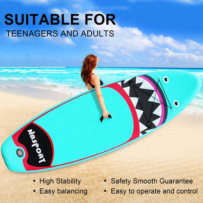 3M Inflatable Surfing Paddle Board comfort Grip Inflatable Stand up Jet Board