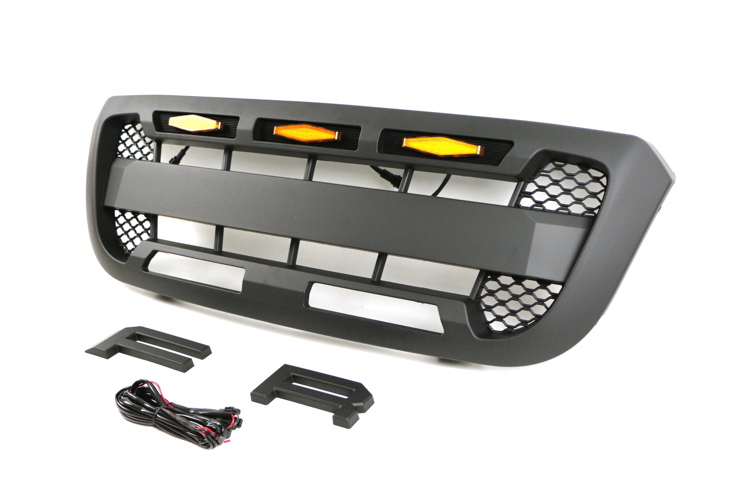 2004-2011 Auto Part Car Grill Front Grille With Lights Fit for Ford Ranger