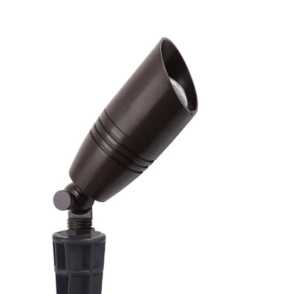 USA Warehouse LT2105A 2700K-6000K IP65 12 Volt Garden Spike Low Voltage Landscape Spot Light Aluminum