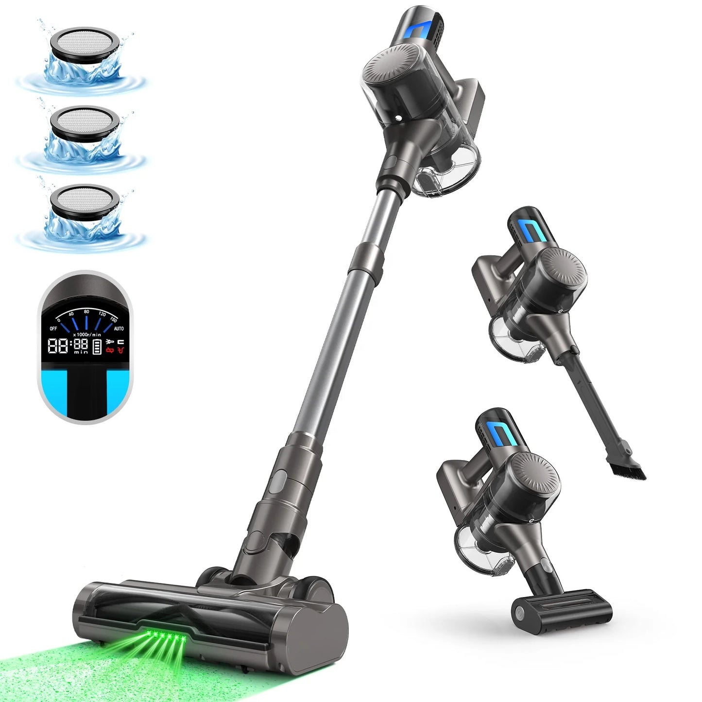 MOOSOO TD1Mate Cordless Vacuum Cleaners Handheld Intelligent Handle Vacuum Cleaner Manufacturer