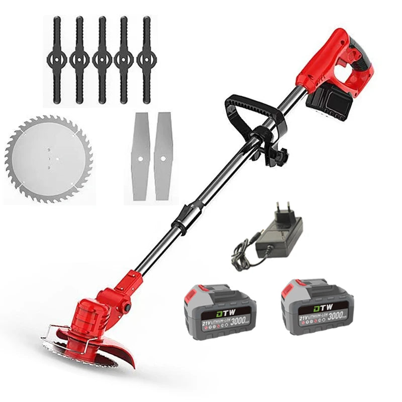 DTWA3-0003 200W 6" Contains Two 3000 Mah Batteries Electric zero Turn Lawn Mower