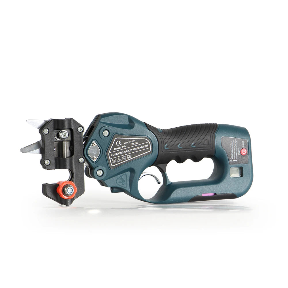 Professional High-Efficiency Electric Grafting Machine, Battery-Powered Precision Plant & Tree Grafting Cutter Tool