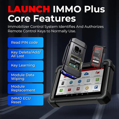 2025 New X431 IMMO Plus Key Programmer Car Diagnostic Tools Auto OBD2 Scanner ECU Coding Active Test