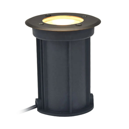 USA Warehouse LT2206B 12V AC/DC Brass Outdoor Low Voltage Pathway in Ground Landscape Well Lights