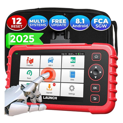 2025 Launch CRP129I V2.0 Vehicle Scan Tool Professional Automotive Code Reader Oil/EPB/SAS/TPMS/BMS/Injector Coding Free Update