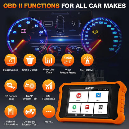 USA EU Warehouse 2025 LAUNCH Creader Elite 2.0 for Mercedes Benz All System OBD2 Diagnostic Tool Auto Code Reader