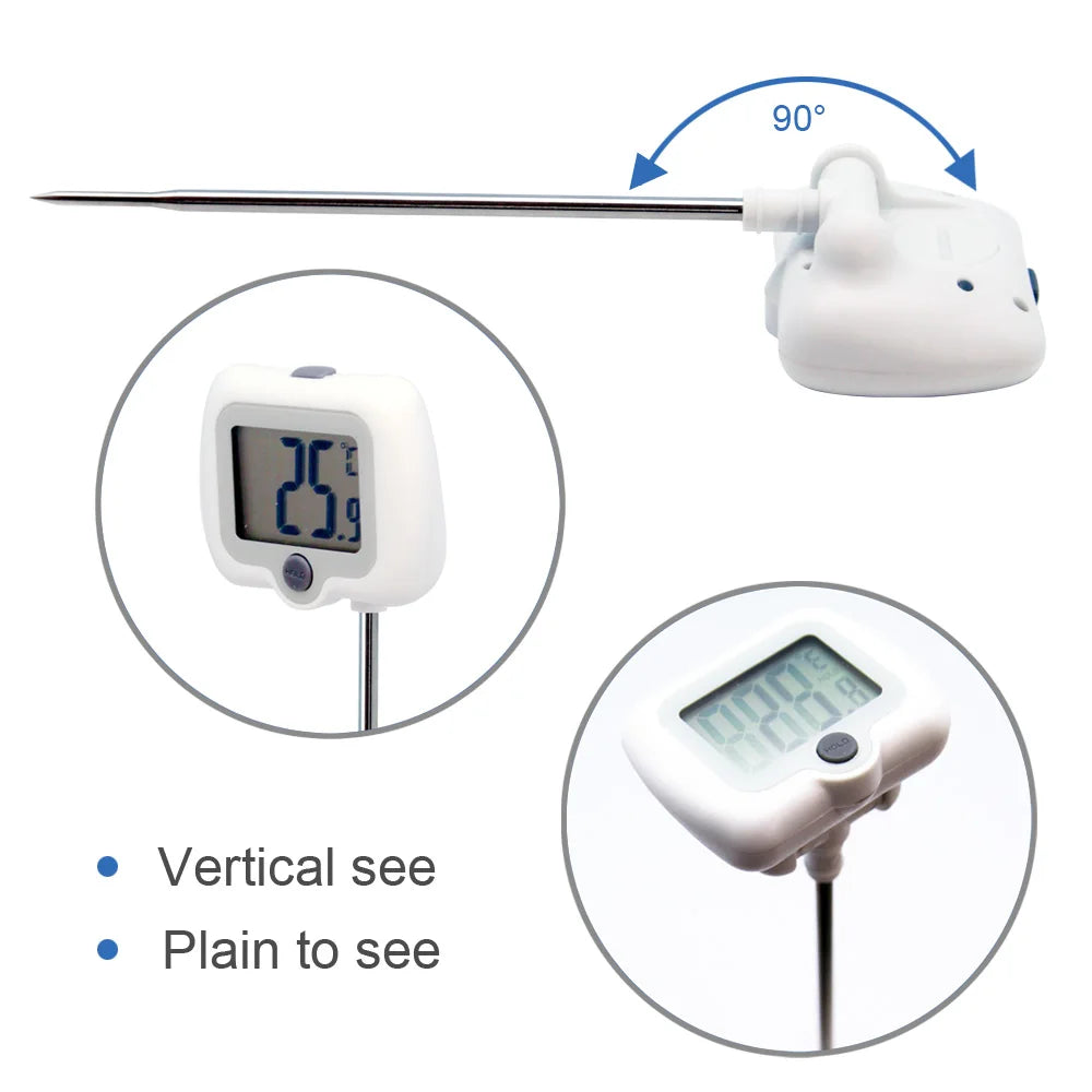 Digital Household Kitchen Cooking Food Thermometer for BBQ Meat Essential Utensil