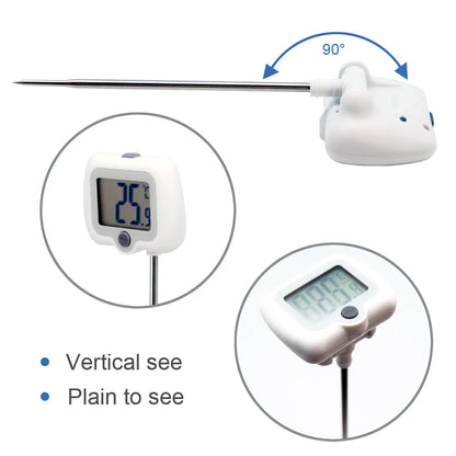 Digital Household Kitchen Cooking Food Thermometer for BBQ Meat Essential Utensil