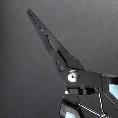 Selco Anti Slip Fish Lip Grabber Portable Fishing Grip Tool with Lanyard and Storage Bag