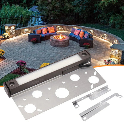 Low Voltage Led Concrete Retaining Wall Stone Lights Outdoor Garden Paver Landscape Stair Step Hardscape Light