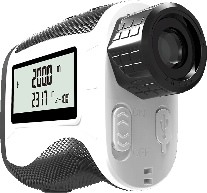 Best Selling Golf and Hunting Laser Range Finder Hot 905nm Industrial Rangefinder with LCD Display Mini Golf Rangefinder