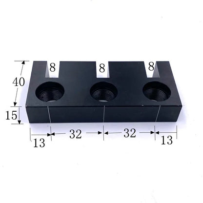 L-HT126 3/4/5/6/7/8/9/10mm Drill Bit 3 in 1 Log Tenon Hole Punch Locator Jig Woodworking hole opener DIY tools