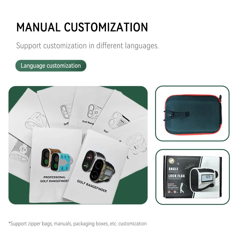 Best Selling Golf and Hunting Laser Range Finder Hot 905nm Industrial Rangefinder with LCD Display Mini Golf Rangefinder