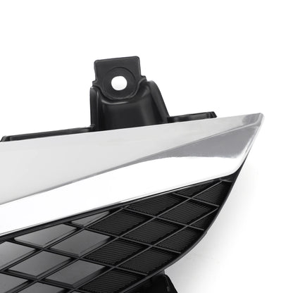 Areyourshop Front Bumper ABS Grille Grill Replacement for Honda Civic Sedan 4 Door 2009 2010 2011 With Logo