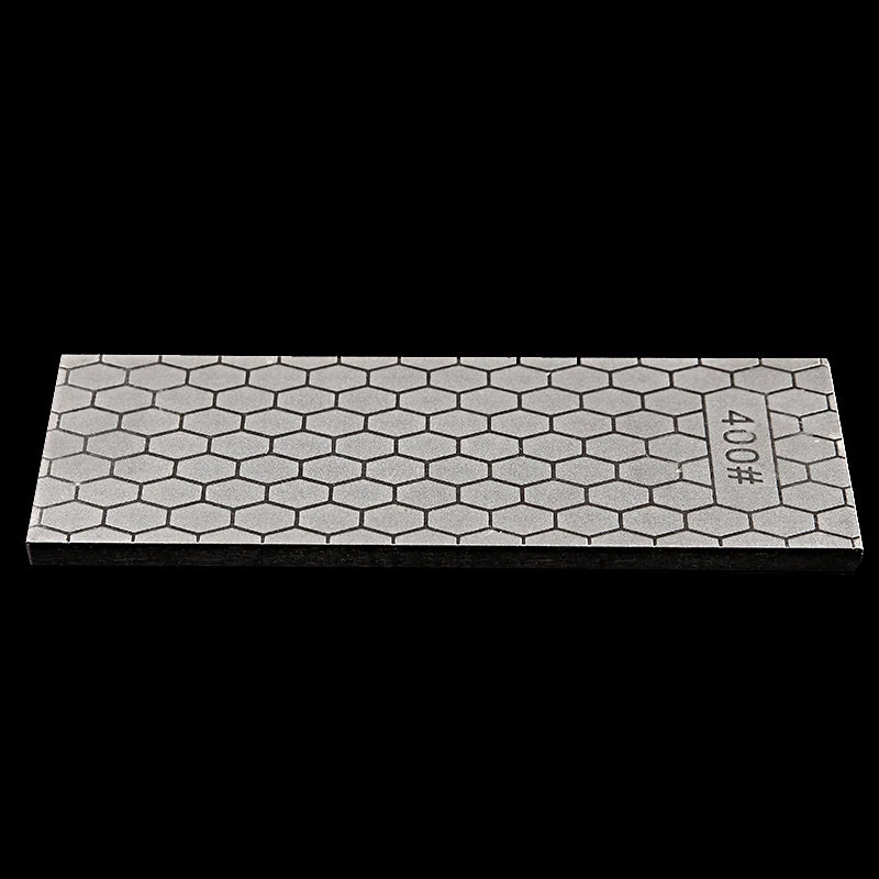 Double Side Diamond Hone Manual Knife Sharpener Diamond Sharpener 400#/1000# Diamond Whetstone Sharpening Stone