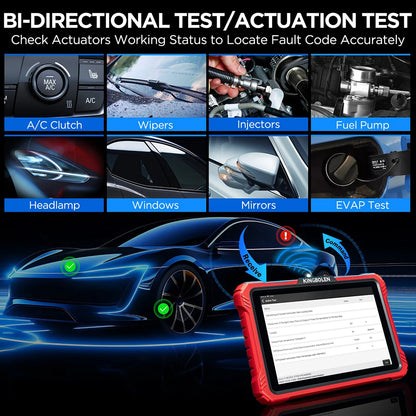 2025 Kingbolen Newest K10 Elite Bi-directional Control Full System Diagnostic Scan Tool DOIP CANFD ECU Coding Machine