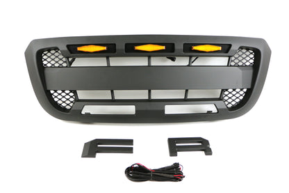 2004-2011 Auto Part Car Grill Front Grille With Lights Fit for Ford Ranger