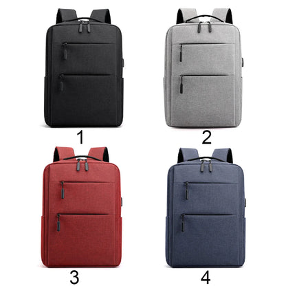 Men Woman Travelling Waterproof USB Recharging 15.6 Inches Backbag Business Laptop Backpack WIth USB