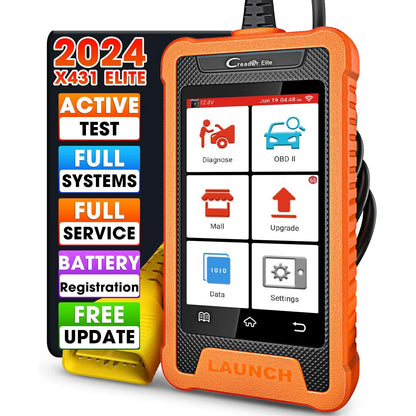 2025 Original Launch CRE Elite for Land Rover Jaguar Obd2 Scanner Auto Diagnostic Tool All Service Lifetime Free Update