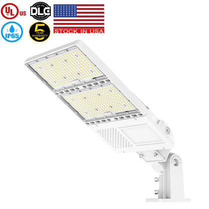 Area Light 5000K 44800Lm 100~277V Fixture Replaces 150W-320W HID Led Street Shoebox Light
