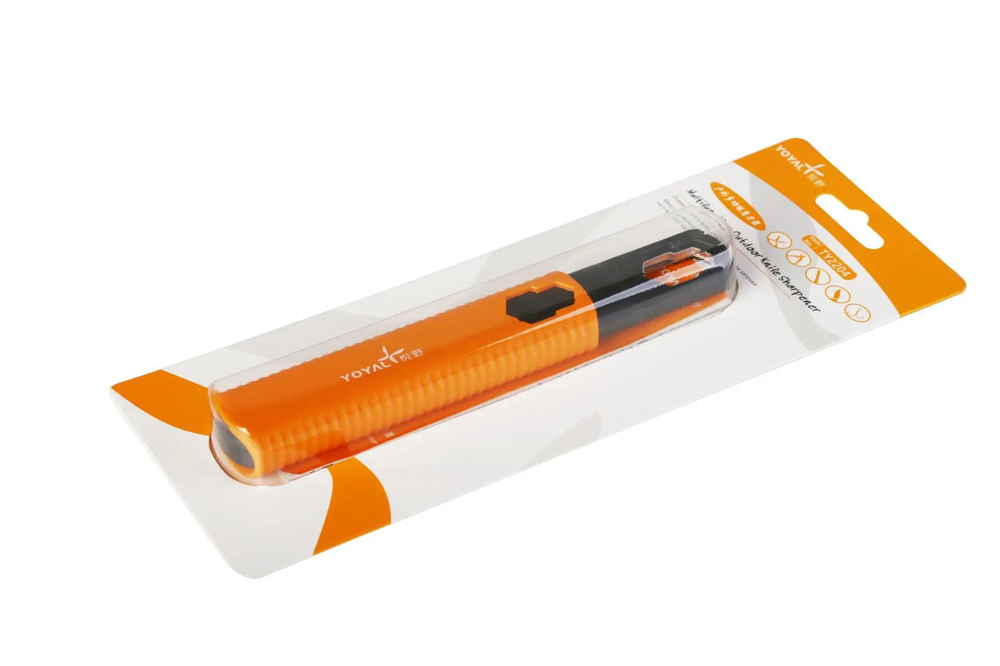 Yoyal TY2204 Portable Sharpeners Stainless Steel Folding Sharpening for Outdoor Pocket Knives Equipment