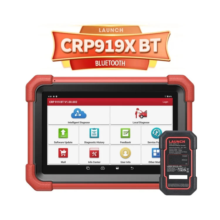 Amazon Hot Launch CRP919 BT As CRP919X BT Full System OBD2 Scanner Automotive Diagnostic Tool with 37 Resets
