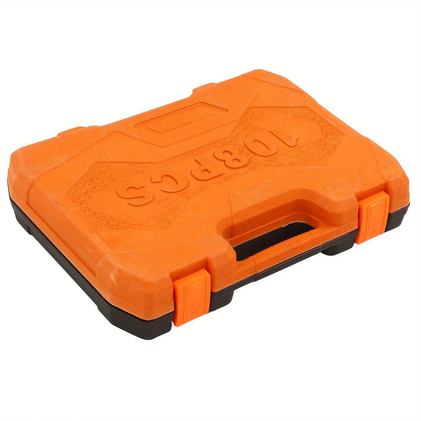 108-Pieces Auto Repair Mechanic Tool Set Impact Sockets Ratchet Wrenches Screwdriver Bits Hand Tools Home Use OEM Customizable