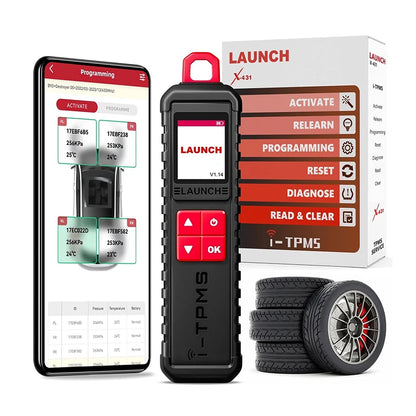 2025 LAUNCH NEW X431 I-TPMS(TS GUN) TPMS Tire Pressure Detector Handheld Car Diagnostic Tool