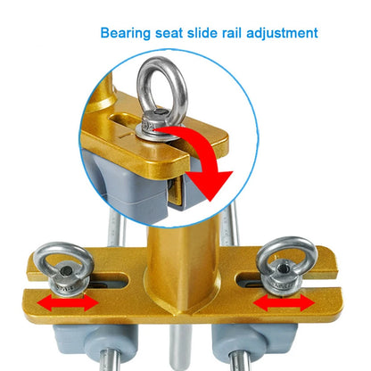 Mortice Lock Jig Solid Wood Door Hole Opener Slot Machine Room Door Key Hole Opener Woodworking Tool Milling Cutter for Wood