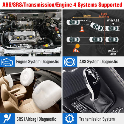 2025 HOT CRP123 Elite OBD2 Scanner Universal Car Diagnostic Scanner for ABS SRS Transmission Engine Scan Tool