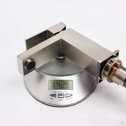 Modern UPC Brass Brushed Nickel Single Hole Bathroom Basin Faucet Ceramic Valve Core US Warehouse Mixers Taps