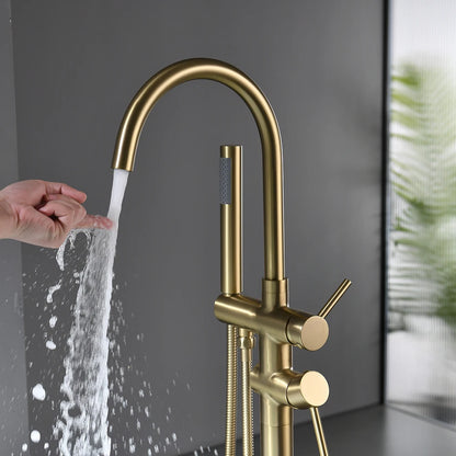 Factory Names CUpc Gold Single Handle Bathtub Shower Faucet