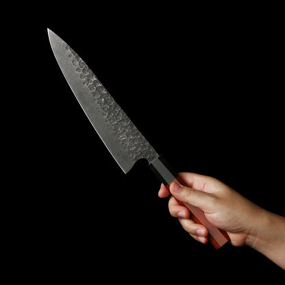8inch Carbon Steel Hand Forged Chefs Knife