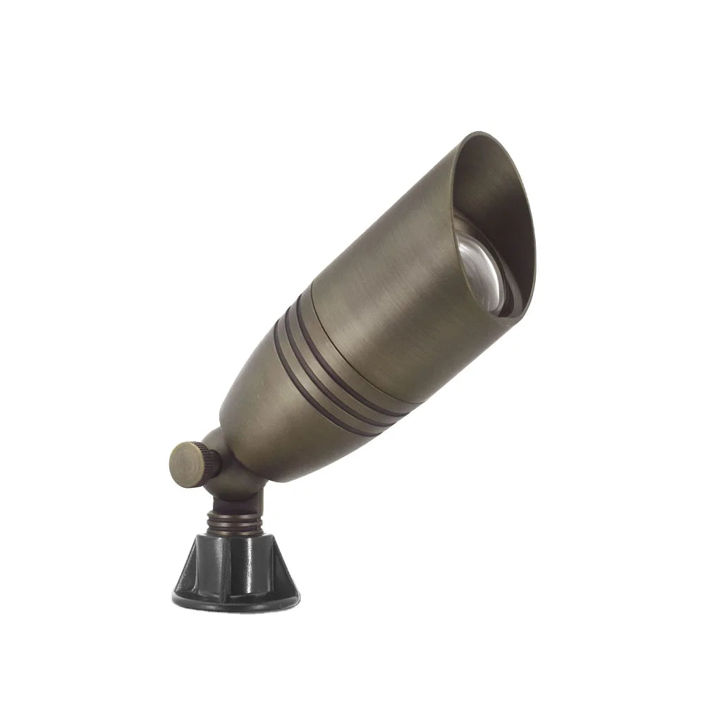 USA Warehouse LT2105 Antique Bronze Finish New Item with ETL Certificate LED Landscape Lighting Brass Spot Light up Lighting