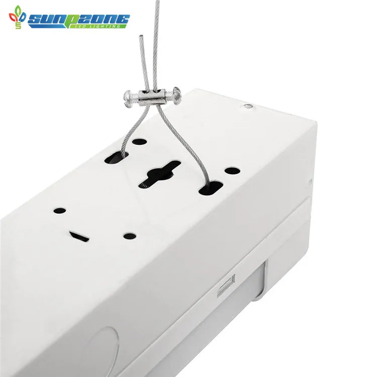 USA Warehouse Shipment Ip65 Led Linear Light Pendant Fixture Batten 8ft Industrial 38w Led Lighting Linear