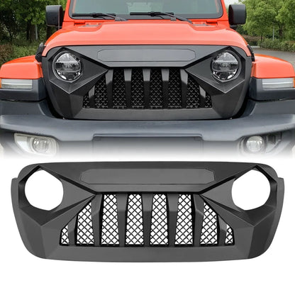 US STOCK American Modified Front Bumper Grille for jeep wrangler jl Accessories / Gladiator JT 2018-2022 Demon Style