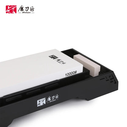 TG9100 GRINDER 10000 Mesh Single Side Whetstone Grindstone Set for Kitchen Household TG9100