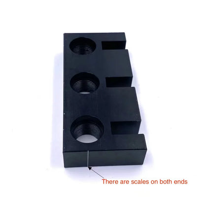 L-HT126 3/4/5/6/7/8/9/10mm Drill Bit 3 in 1 Log Tenon Hole Punch Locator Jig Woodworking hole opener DIY tools