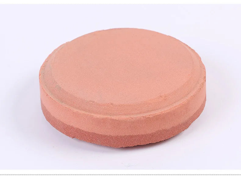 Double Sides 400 1000 180 320 Grits Outdoor Tool Round Hand Held White Corundum Whetstone Sharpening Stone