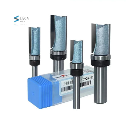 Tideway Bottom Bearing Industrial Grade Straight Bearing Router Bit Trimming Bit