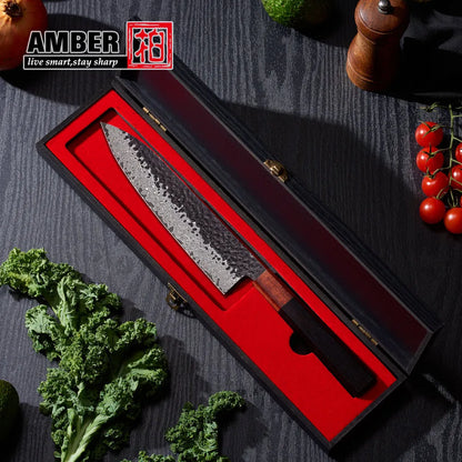 Professional 67layers Vg10 Steel Forged sharp Japanese Kitchen Knives with Wooden Handle