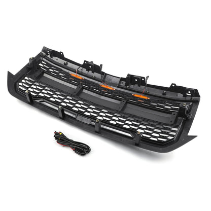 LED Light Front Bumper Grill Grille Chevrolet Silverado 1500 2016 2017 2018 With Letter