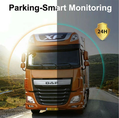 IPoster 10.36in AHD Touch Screen Quad Split IPS Monitor With 4channel NVR With MP5 BT CCD Front Side Rear View Camera Kit